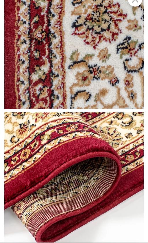 Buy & Sell Sparkbrook Birmingham - Photos for Dunelm red antalya rug large 240cm by 340cm