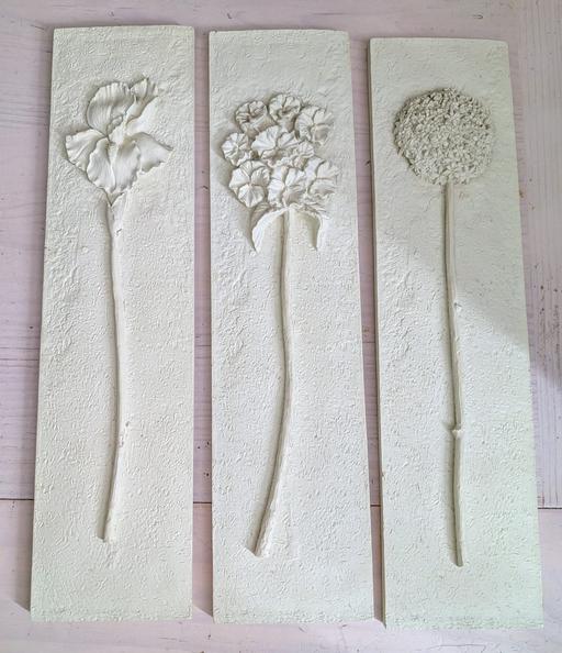 Buy & Sell Bellingham South East London - Photos for Flower Wall Art (set of 3)