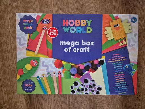 Buy & Sell Crumpsall Manchester - Photos for new Hobby World Mega Box Of Craft
