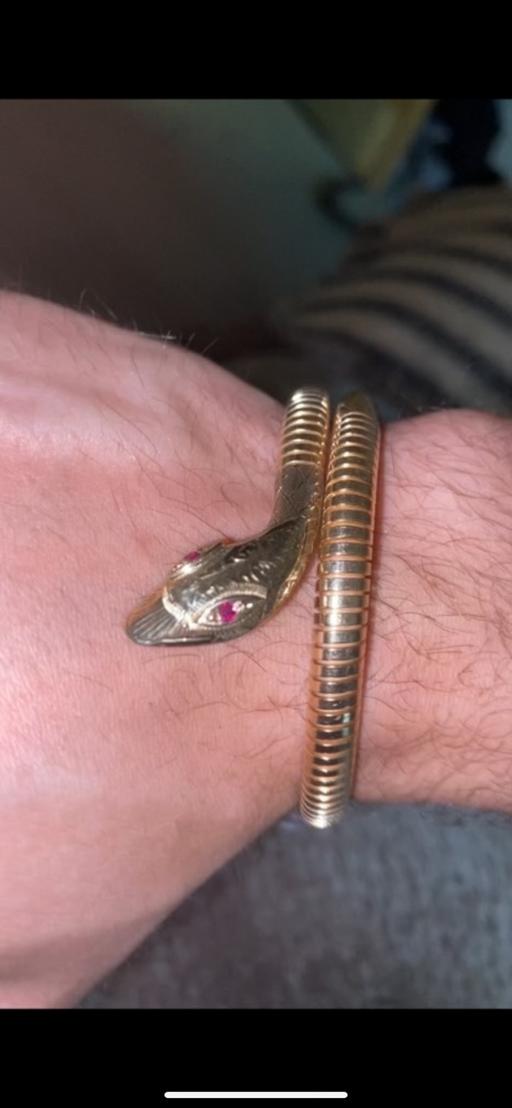 Buy & Sell Plumstead South East London - Photos for 9ct gold snake bracelet