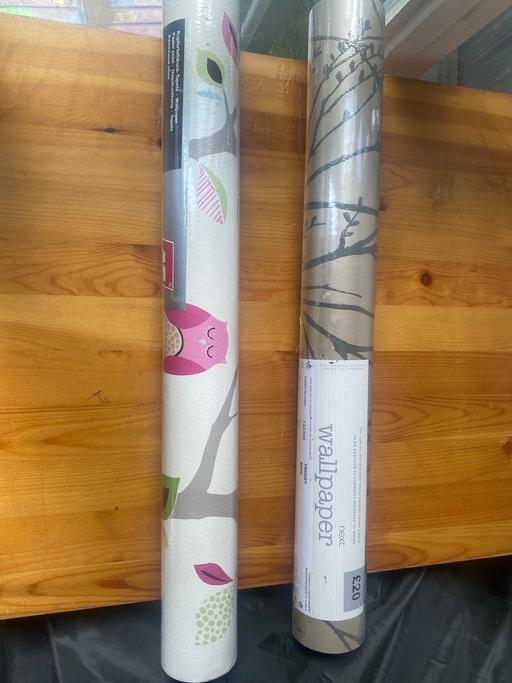 Buy & Sell New Eltham South East London - Photos for Gold twig wallpaper - coloured owl wallpaper