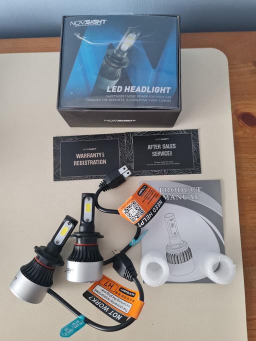 Vehicles Yardley Wood Birmingham - Photos for NOVSIGHT H7 LED Headlight Bulbs 72W 9000LM