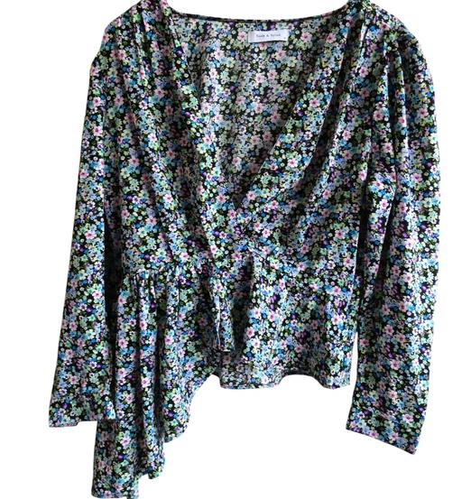 Buy & Sell Chalk Farm North West London - Photos for Neon & Nylon floral top size 14