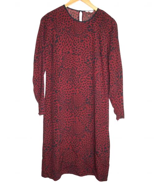 Buy & Sell Gospel Oak North West London - Photos for Hush Burgundy & black pattern dress size 10
