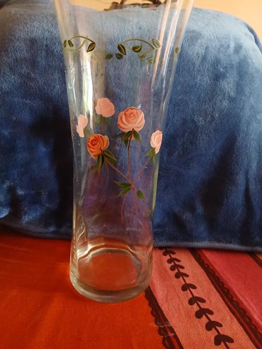 Buy & Sell Hatherton South Staffordshire - Photos for hand painted glass vase