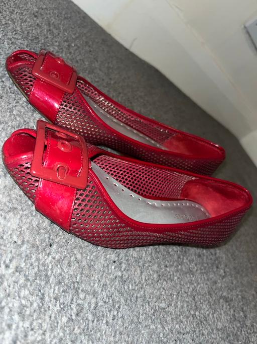 Buy & Sell East Ham East London - Photos for Red BCBGirls Low Heel Shoes