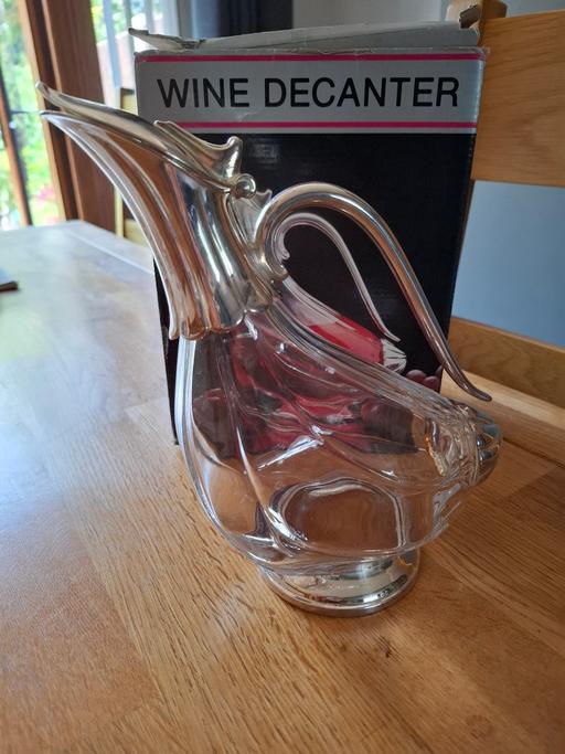 Buy & Sell Fazeley Lichfield - Photos for Glass and silver plated wine decanter