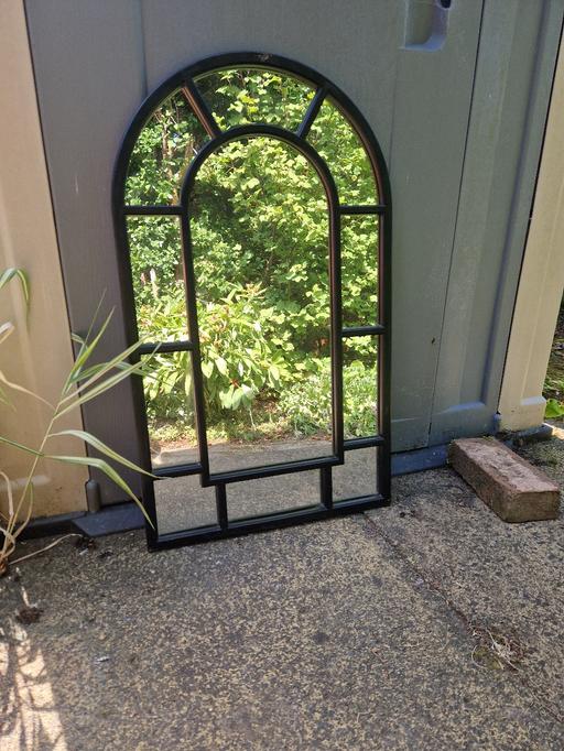 Buy & Sell Woodsetton Dudley - Photos for Arch shaped mirror, black frame