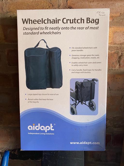 Buy & Sell Wednesfield Wolverhampton - Photos for Wheelchair Crutch Bag