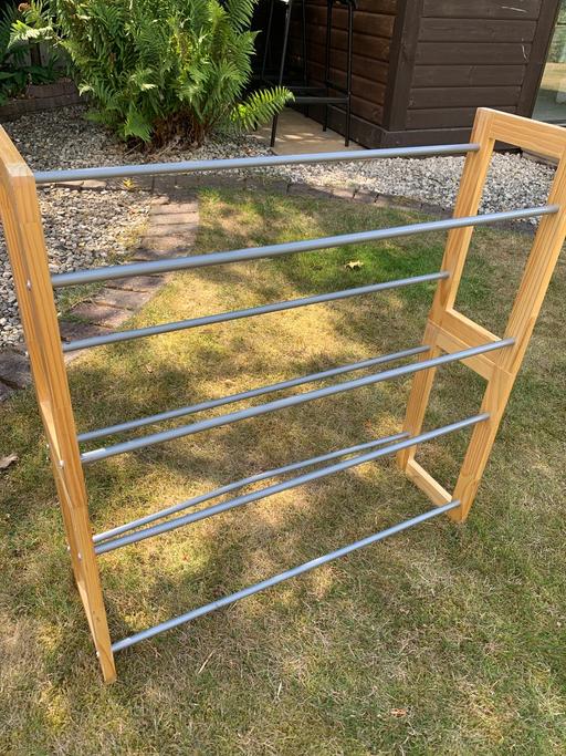 Buy & Sell Streetly Walsall - Photos for Wood & Metal, Double,Boot/Shoe Rack