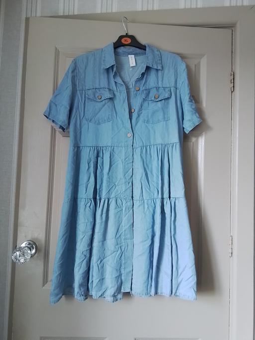 Buy & Sell Brierley Hill Dudley - Photos for size 14 cotton denim dress