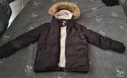 Buy & Sell Clayton West Kirklees - Photos for Black Soul Cal & Co Winter Coat - 13 Years