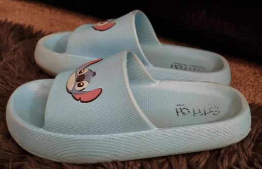 Buy & Sell Clayton West Kirklees - Photos for Blue Disney Stitch Sliders - Size 2