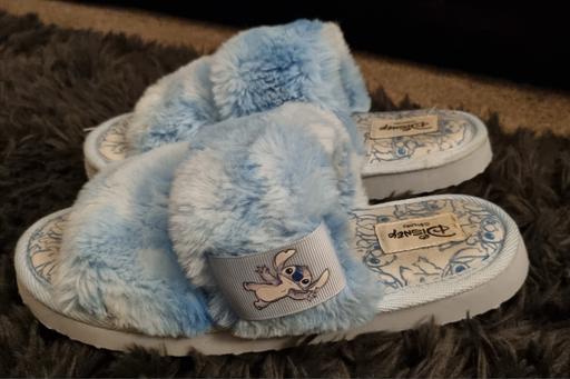 Buy & Sell Clayton West Kirklees - Photos for Blue Disney Stitch Slippers - Size 2