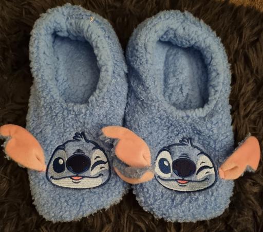Buy & Sell Clayton West Kirklees - Photos for Blue Disney Stitch Slippers - Size 4
