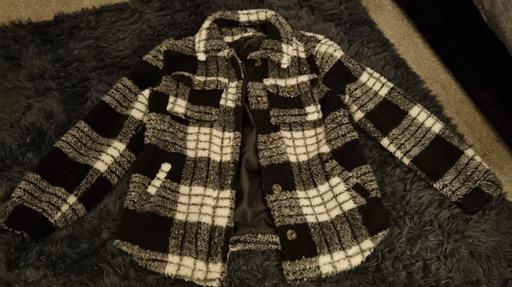 Buy & Sell Clayton West Kirklees - Photos for Black and White Pep&Co Jacket - 10-11 Years