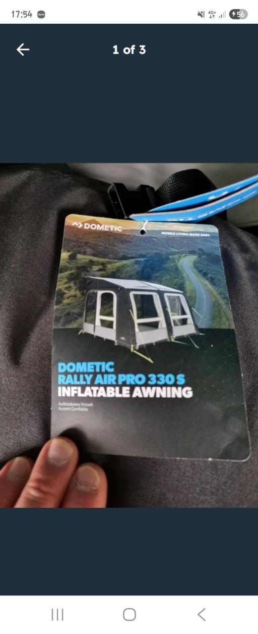 Buy & Sell Nechells Birmingham - Photos for rally pro dometic awning + annex