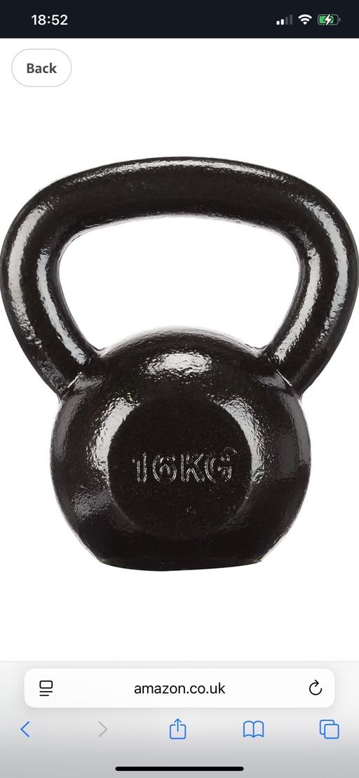 Buy & Sell Mancot Flintshire - Wales - Photos for Kettlebell 16kg Cast Iron