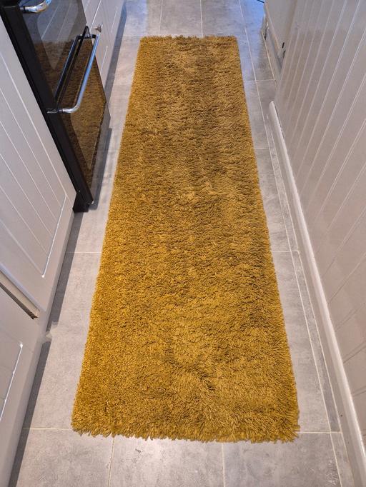 Buy & Sell Kings Heath Birmingham - Photos for Gold Shaggy Runner Rug.