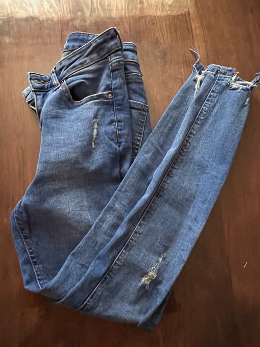 Buy & Sell East India East London - Photos for Denim skinny ripped jeans for ladies
