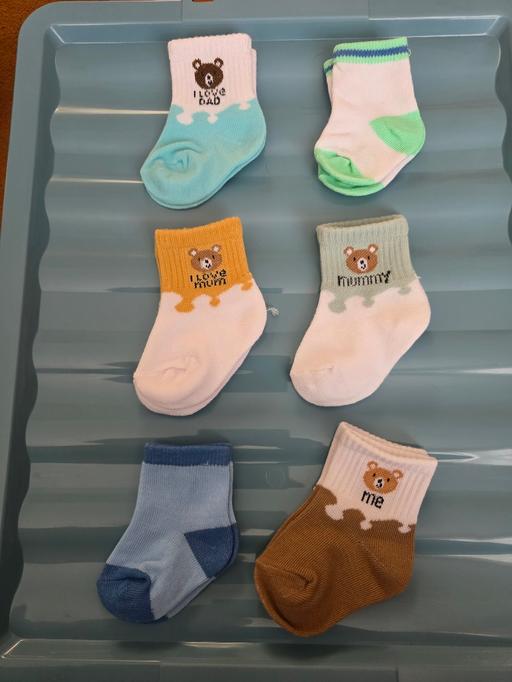 Buy & Sell Blackpool Town Centre Blackpool - Photos for Baby socks x 6 age 0-6 months NEW