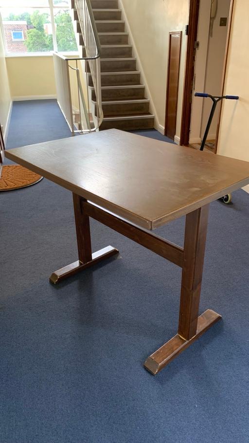Buy & Sell Grange Park North London - Photos for Solid Walnut Wooden Table