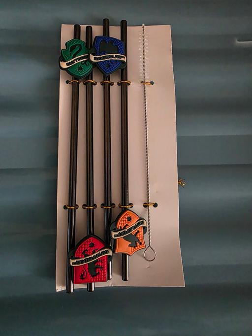 Buy & Sell Blackpool Town Centre Blackpool - Photos for Harry Potter house drinking straws NEW