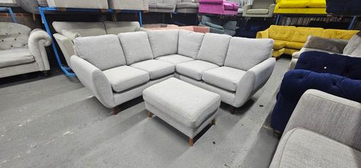 Buy & Sell Cheslyn Hay South Staffordshire - Photos for Grey Next Wilson Corner Sofa + Footstool