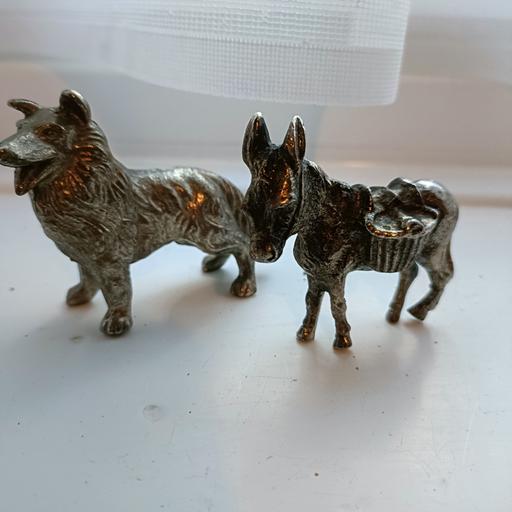 Buy & Sell Mitcham Junction Sutton - Photos for 2 pewter animals