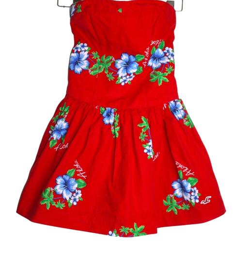 Buy & Sell Chalk Farm North West London - Photos for Hollister red floral print summer dress size