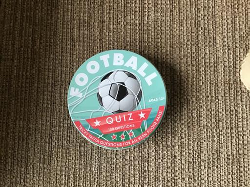 Buy & Sell Essington Wolverhampton - Photos for Football Quiz in tin