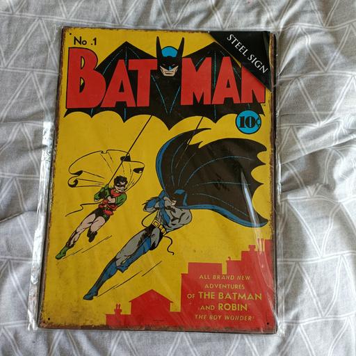 Buy & Sell Mitcham Merton - Photos for DC batman and robin metal sign