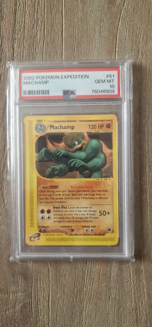 Buy & Sell Moseley Birmingham - Photos for 2002 machamp PSA 10