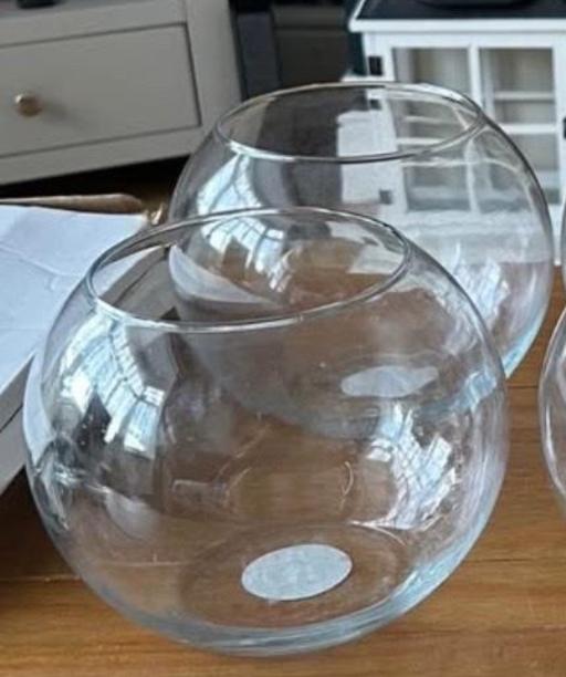 Buy & Sell Spelthorne Surrey - Photos for 2 Fish Bowl Centrepieces with lights