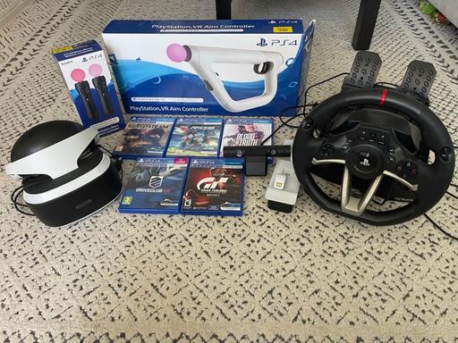 Buy & Sell East India East London - Photos for Psvr1, steering controller, aim gun,games