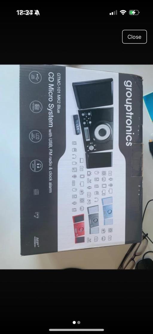 Buy & Sell Stepps North Lanarkshire - Photos for Grouptronics CD System