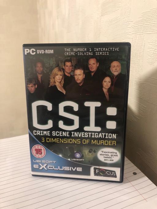 Buy & Sell Bamber Bridge South Ribble - Photos for CSI: 3 Dimensions of Murder - PC Video Game