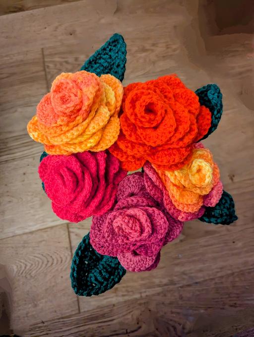 Buy & Sell Park Hall Shropshire - Photos for Hand made crochet roses