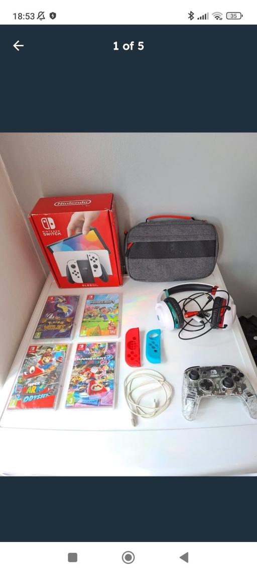 Buy & Sell Woodsetton Dudley - Photos for Nintendo switch oled 64gb bundle