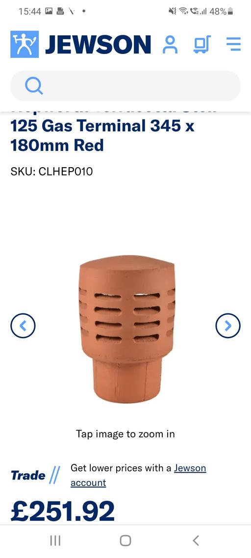 Buy & Sell Halesowen Dudley - Photos for Clay Chimney pot and cowl