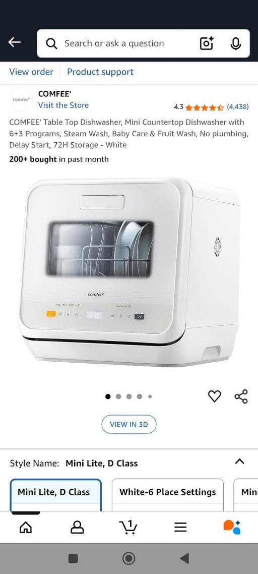 Buy & Sell Shepherd`s Bush West London - Photos for Mini Dishwasher