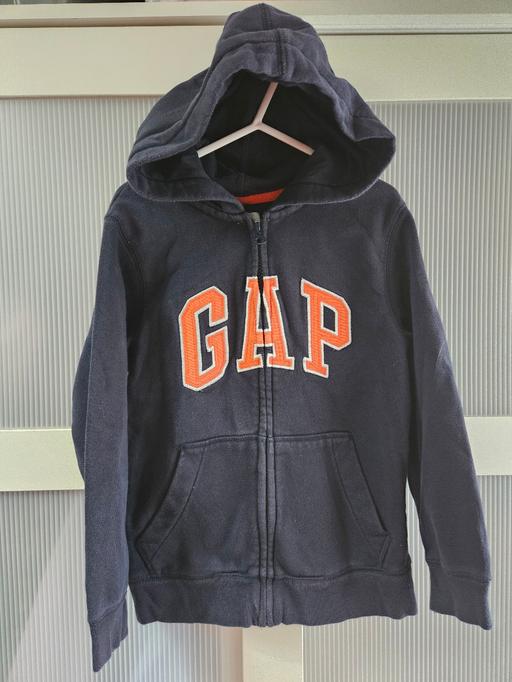 Buy & Sell Saint Asaph Denbighshire - Wales - Photos for Age 6-7 GAP navy hooded jacket
