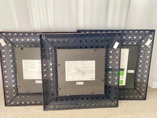 Buy & Sell Sparkbrook Birmingham - Photos for 3 dunelm square moroccan mirrors (£15 each)