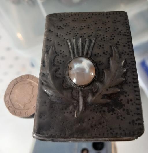 Buy & Sell Thatto Heath Saint Helens - Photos for vintage Scottish pewter matchbox holder