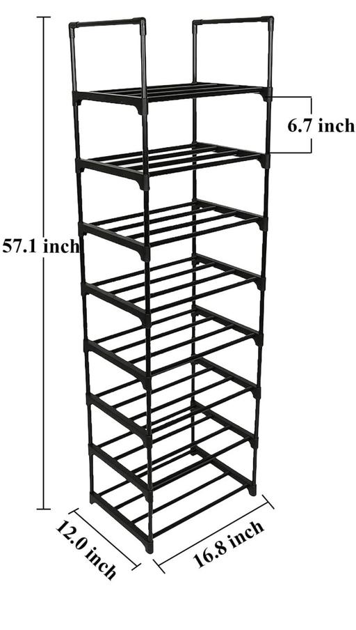 Buy & Sell Commercial Road East London - Photos for 8- Tier Show Rach, Metal Narrow Stackable Sho