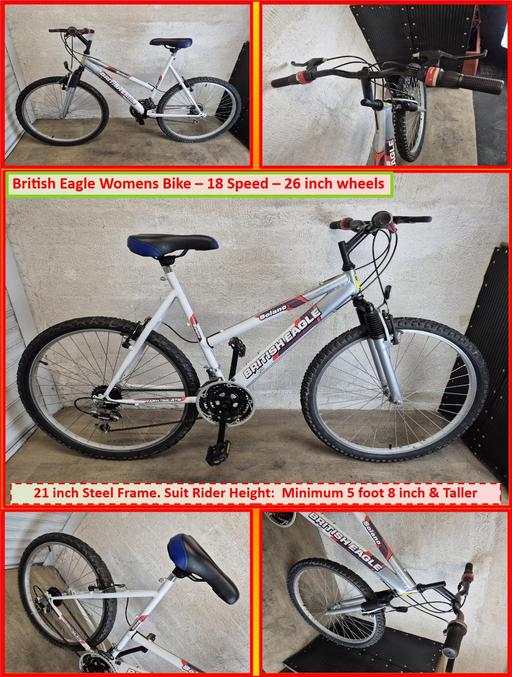 Buy & Sell Oldbury Sandwell - Photos for British Eagle Womens Bike – 26 inch wheels.