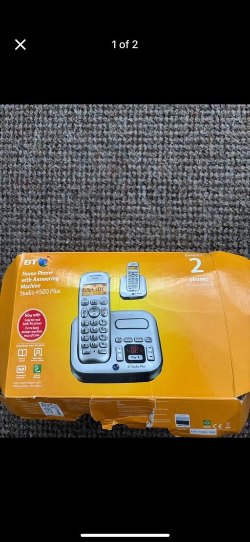 Buy & Sell Kidbrooke South East London - Photos for BT home phone with answering machine