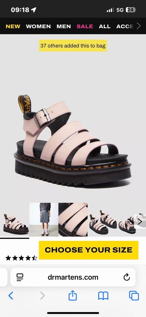 Buy & Sell Yew Tree Estate Sandwell - Photos for Dr Marten sandals size 6