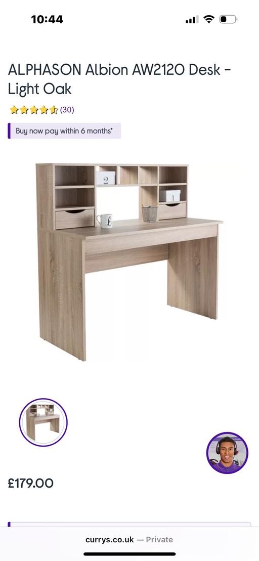 Buy & Sell South Hylton Sunderland - Photos for Light oak desk