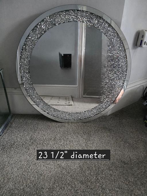 Buy & Sell Rowley Village Sandwell - Photos for Bixnext large jewel mirror - silver